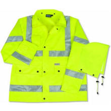 3m High Visibility Safety Parka with Pockets